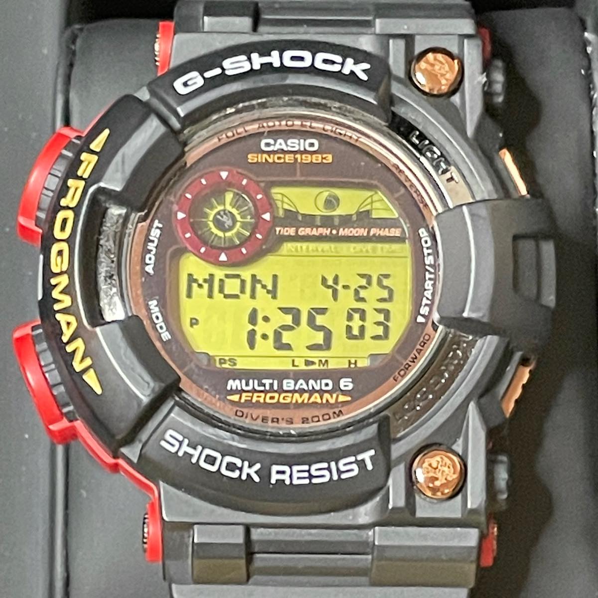 ☆ノベルティ付き☆ フロッグマン G-SHOCK GWF-1035F-1JR