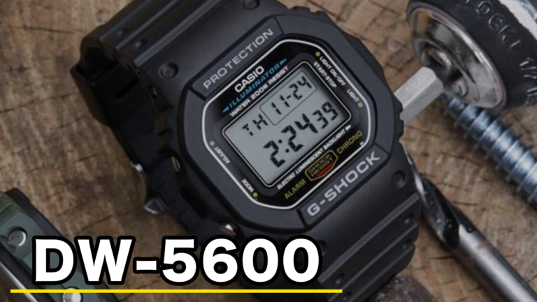 【ド定番】DW-5600シリーズ7モデル｜ファン多きスピードモデルについて【解説】