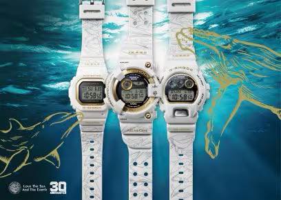 初代〜現行まで】G-SHOCKのイルカクジラモデル紹介とその人気の理由