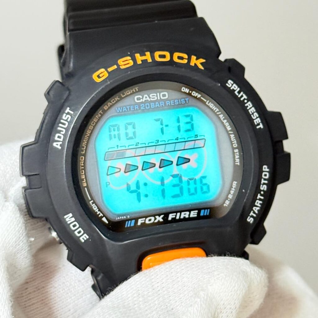 G-SHOCKのバックライトがつかない!?寿命・交換の料金や数字が薄くなる