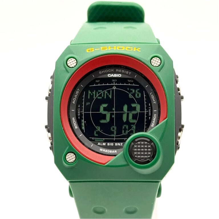 G-8000RE-3JF ラスタファリアン ラスタカラー デジタル クォーツ グリーン