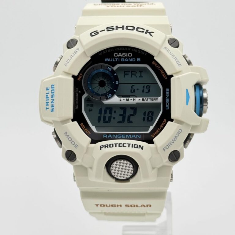 2022年 Love Sea and The Earth EARTHWATCH コラボレーションモデル GW-9408KJ-7JR メンズ ホワイト 電波ソーラー