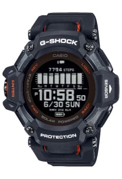 G-SHOCK GBD-H2000-1A ブラックとオレンジのG-SQUAD