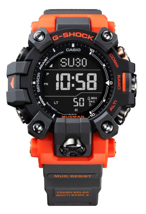 G-SHOCK GW-9500-1A4 オレンジのマッドマン