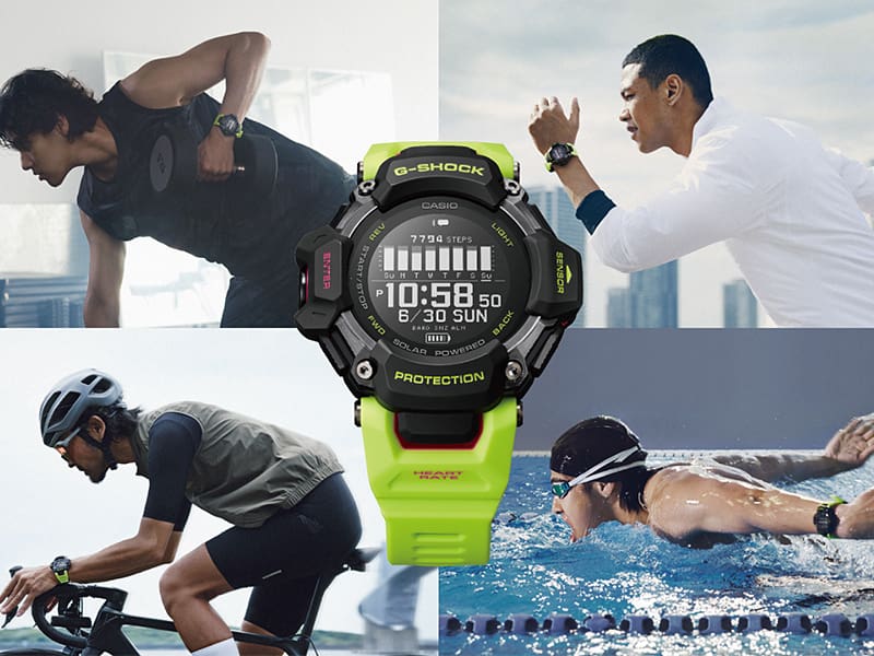 G-SHOCK GBD-H2000 軽量化を図ったマルチスポーツ対応モデル