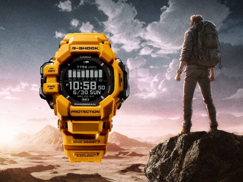 G-SHOCK GPR-H1000 心拍計とGPSを搭載したサバイバル仕様のレンジマン