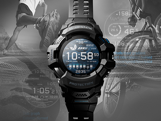 G-SHOCK GSW-H1000 Wear OS by Google搭載のスマートウオッチ