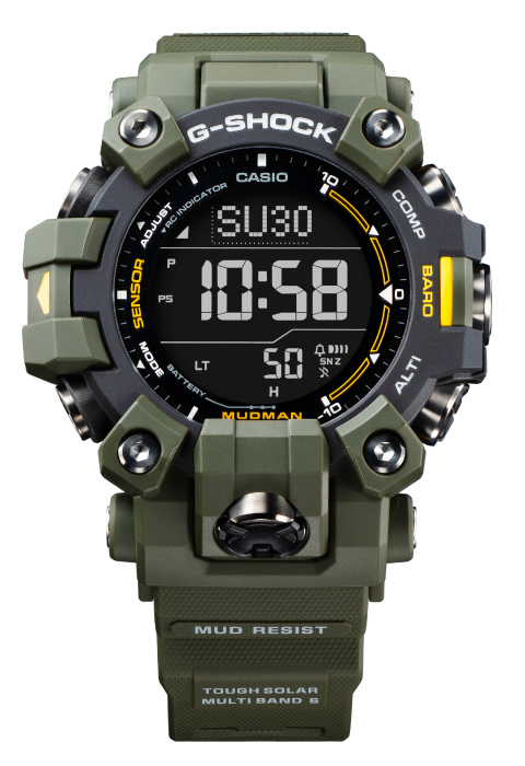 G-SHOCK GW-9500-3 グリーンのマッドマン