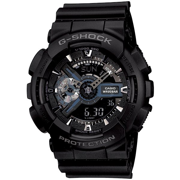 G-SHOCK GA-110-1B 王道のアナデジモデル