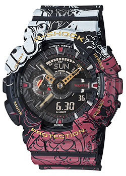 樹脂ベゼルのG-SHOCK GA-110JOP ワンピースコラボ