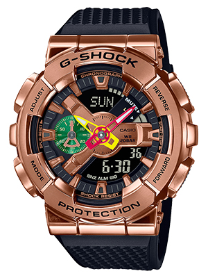 メタルベゼルのG-SHOCK GM-110RH-1AJR