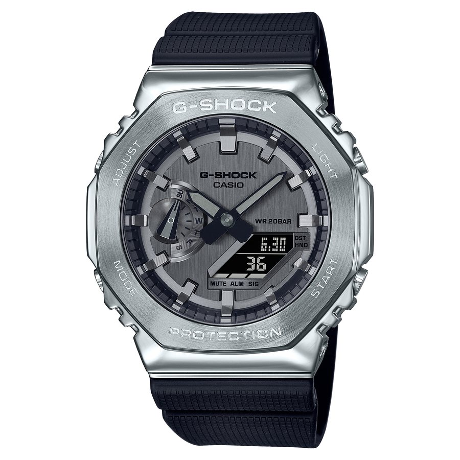 G-SHOCK GM-2100-1A メタルベゼルのアナデジ