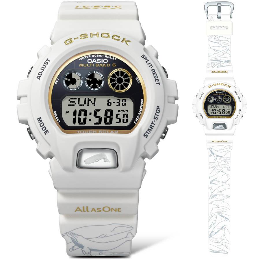 G-SHOCK GW-6904K イルクジ30周年モデルの正面とバンドのイラスト