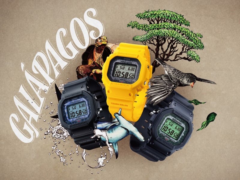 タフソーラーを搭載したG-SHOCK GW-B5600CDシリーズ