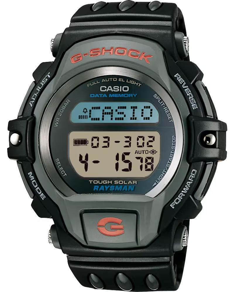 1998年発売のDW-9300。G-SHOCK初のタフソーラーを搭載したRAYSMAN