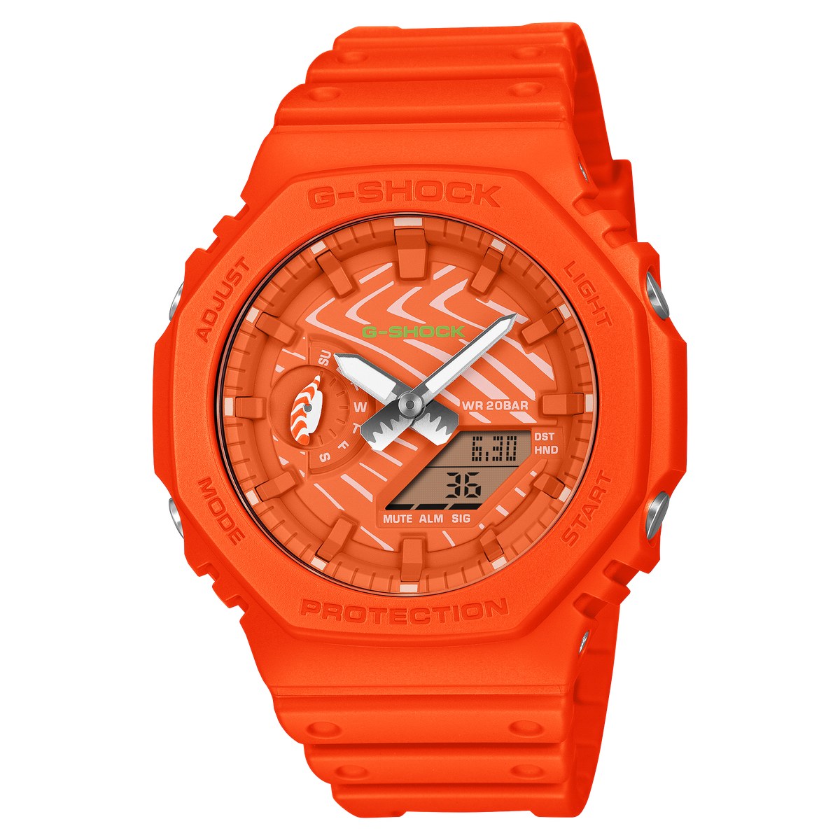 G-SHOCK GA-2100SSH-4AJR 寿司 サーモン オレンジ