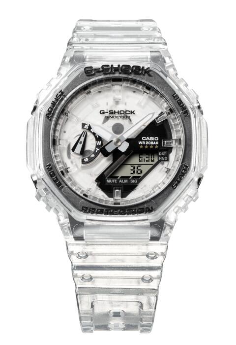GA-2140RX-7A 八角形のクリアモデル