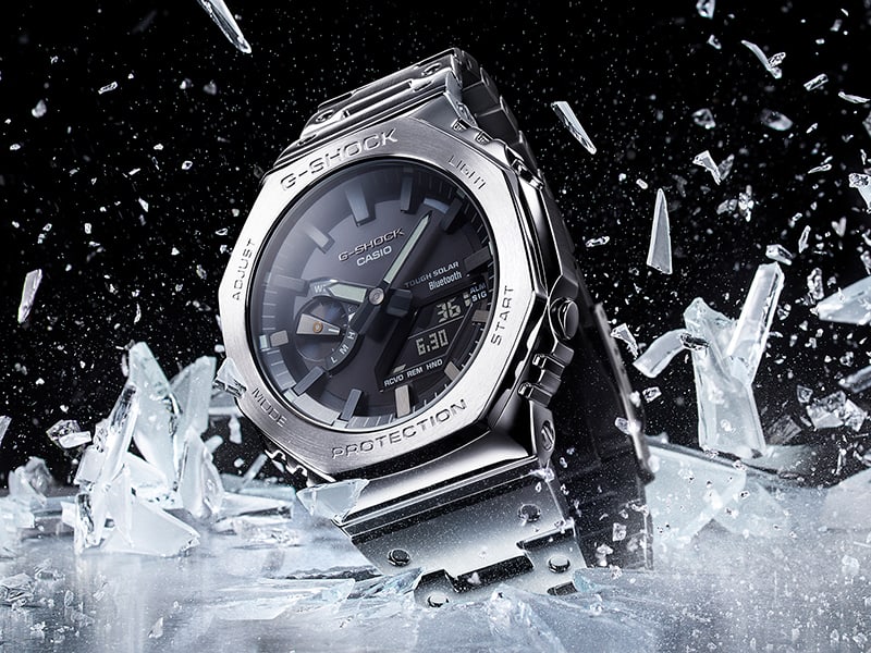 GM-B2100D 八角形ベゼルのフルメタルG-SHOCK